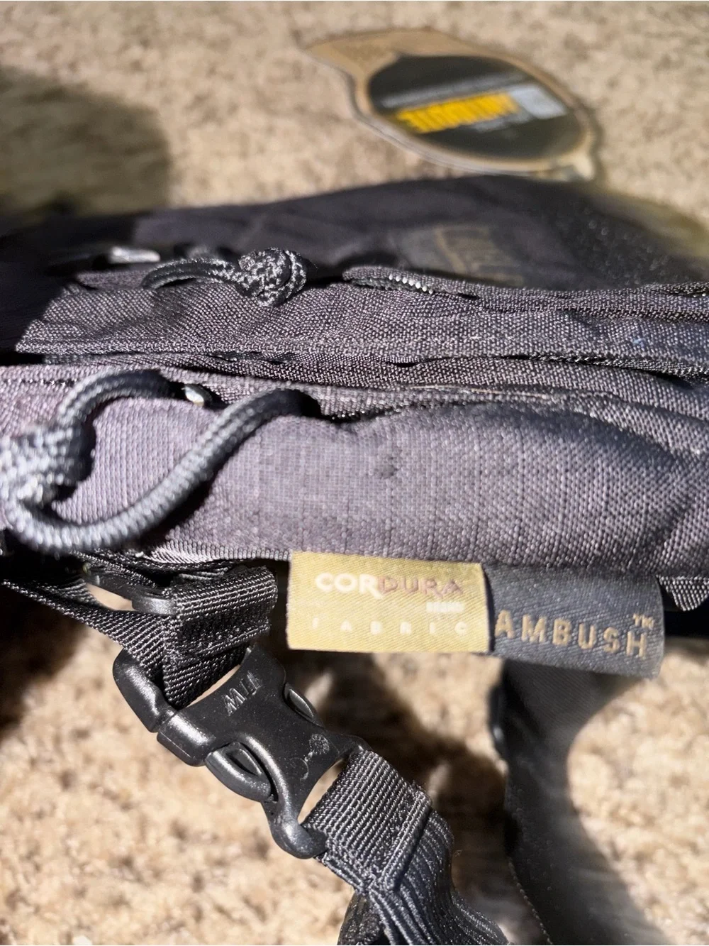 Camelbak Black Hydration Backpack with Drinking Tube